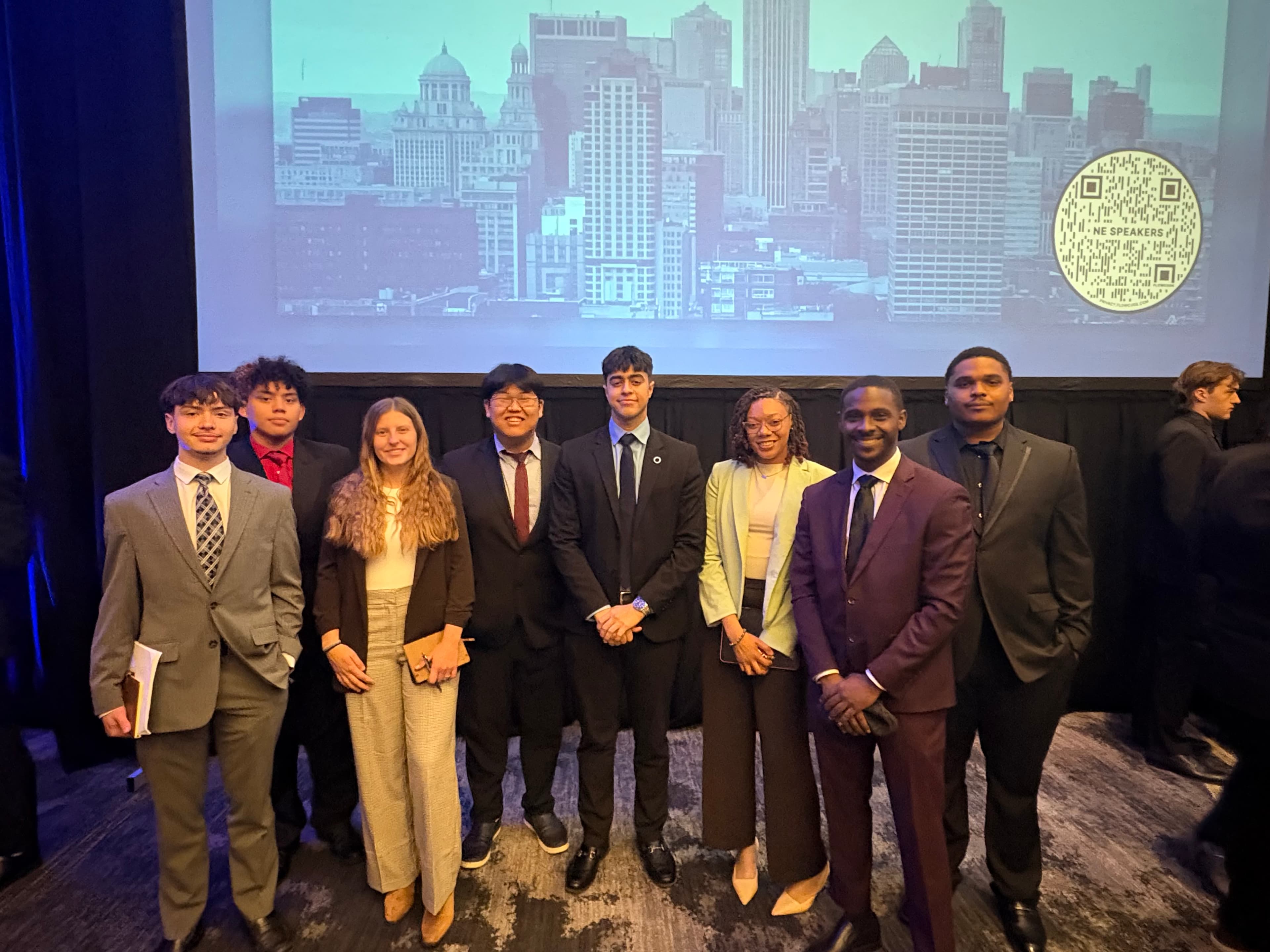 Visionary Insights team at a professional conference