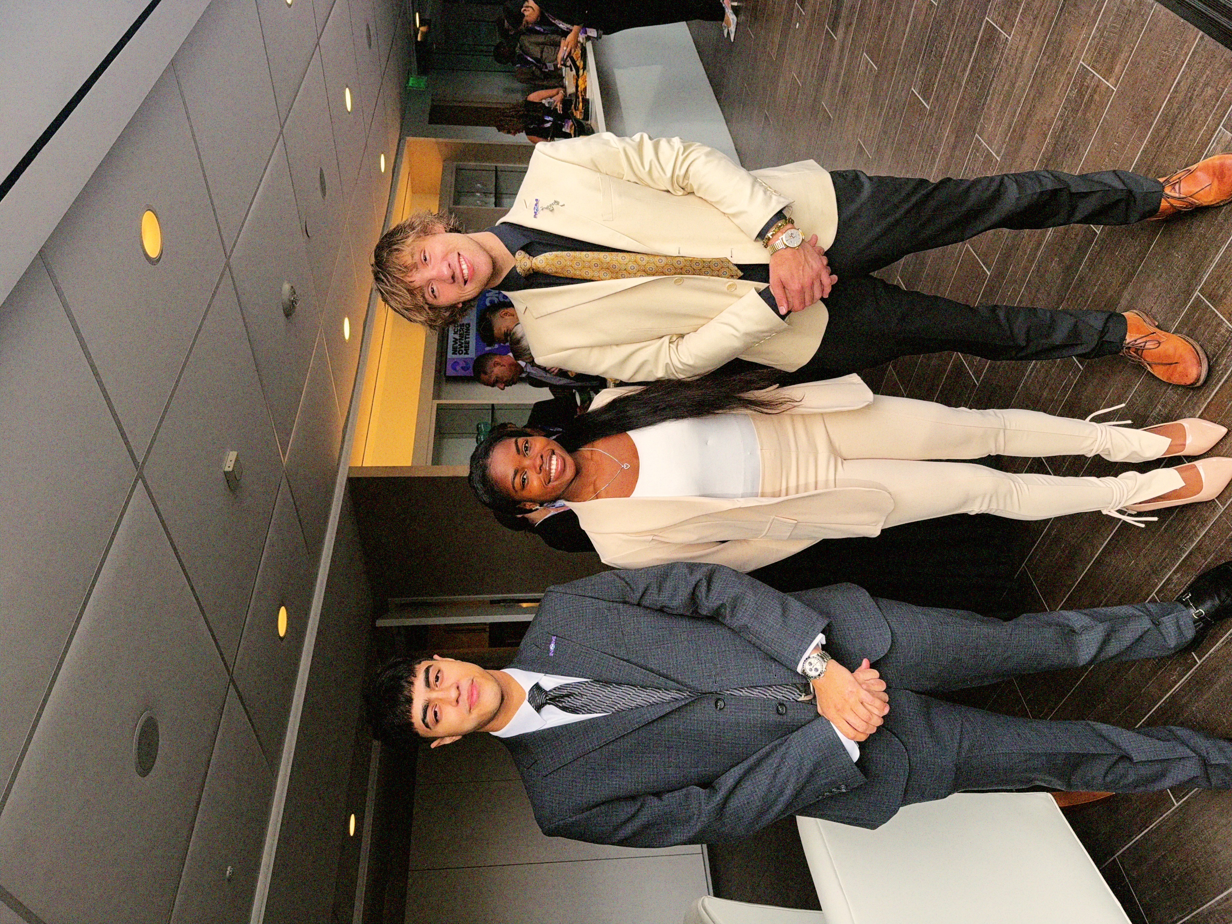 Visionary Insights team members at a professional leadership event